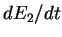$ dE_2/dt$