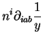 $\displaystyle n^i\partial_{iab} \frac1y$